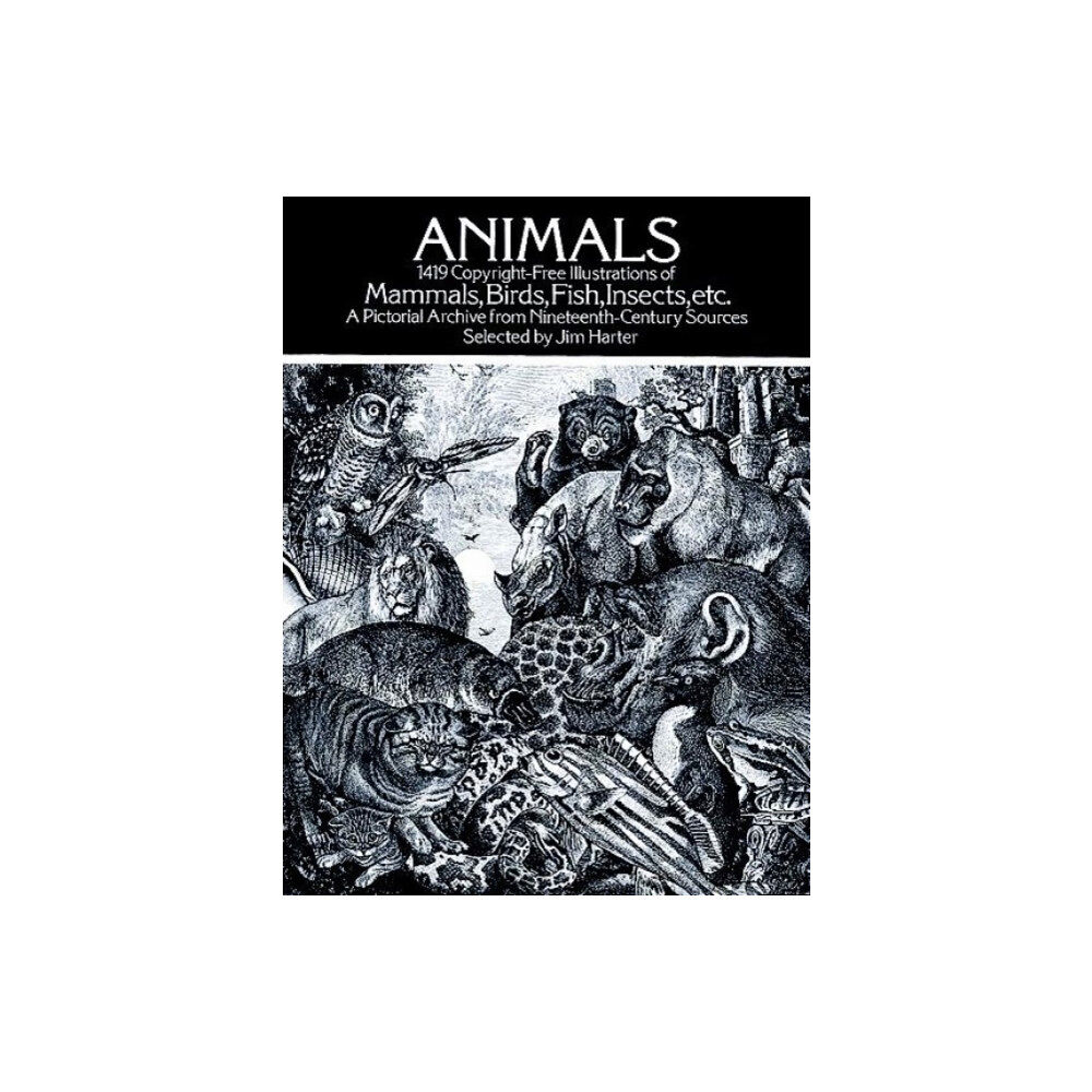 Dover publications inc. Animals (häftad, eng)