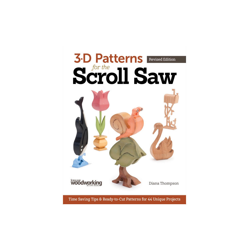 Fox Chapel Publishing 3-D Patterns for the Scroll Saw, Revised Edition (häftad, eng)