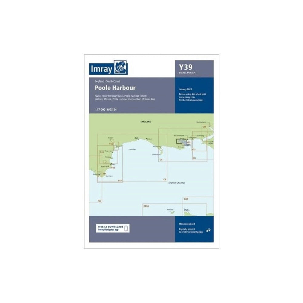 Imray, Laurie, Norie & Wilson Ltd Imray Chart Y39