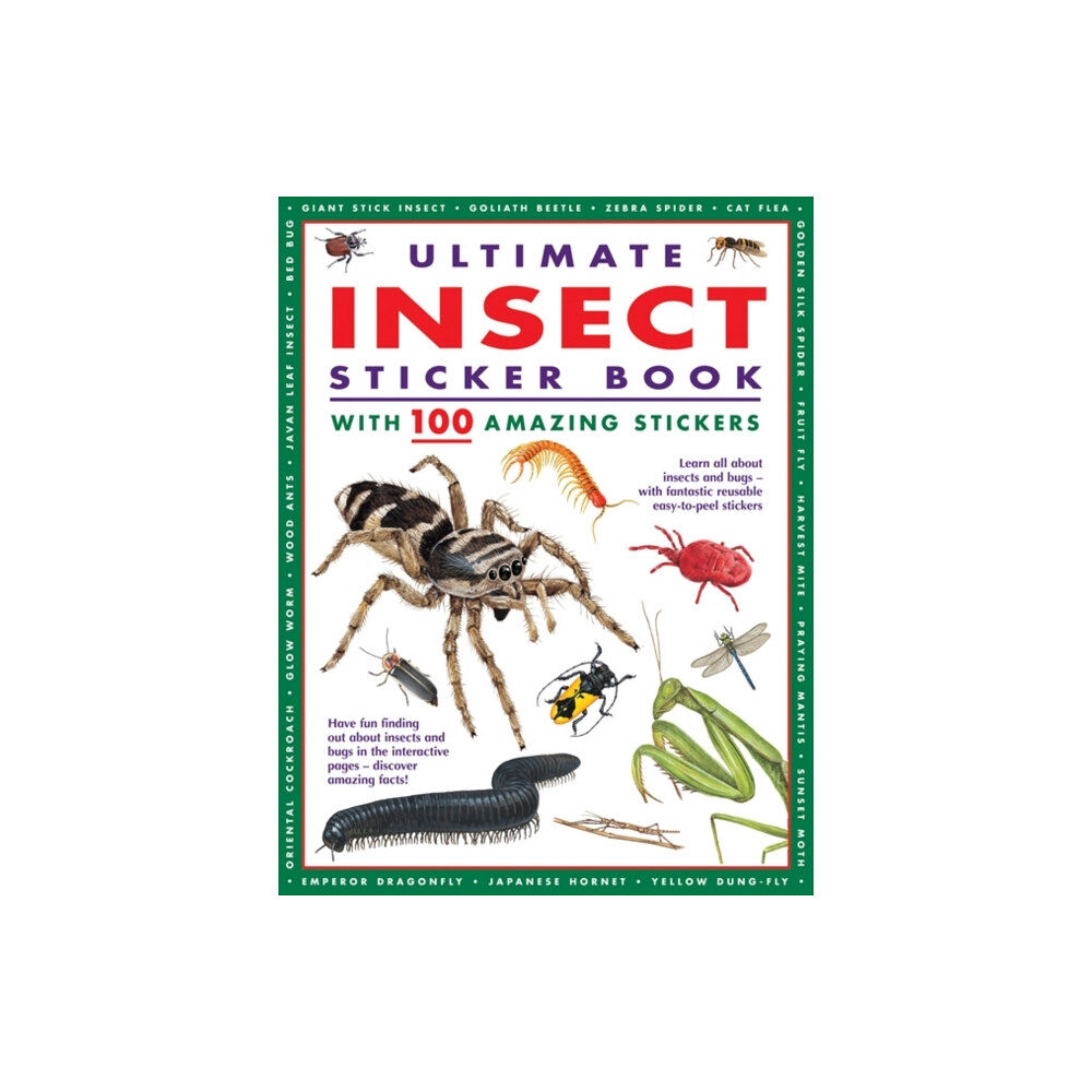 Anness publishing Ultimate Insect Sticker Book (häftad, eng)