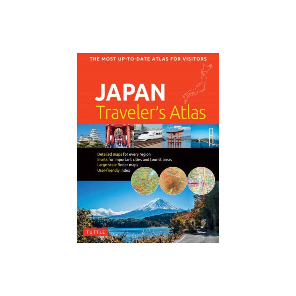 Tuttle Publishing Japan Traveler's Atlas (häftad, eng)