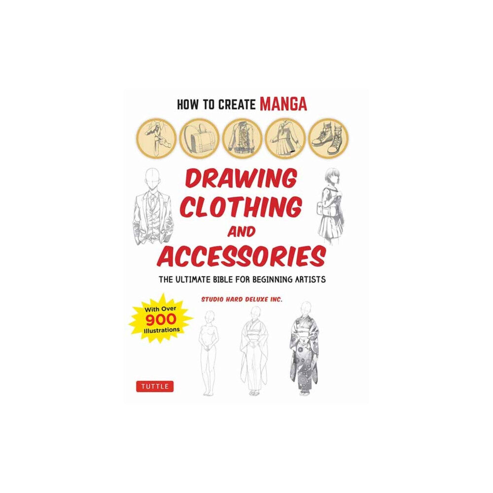 Tuttle Publishing How to Create Manga: Drawing Clothing and Accessories (häftad, eng)