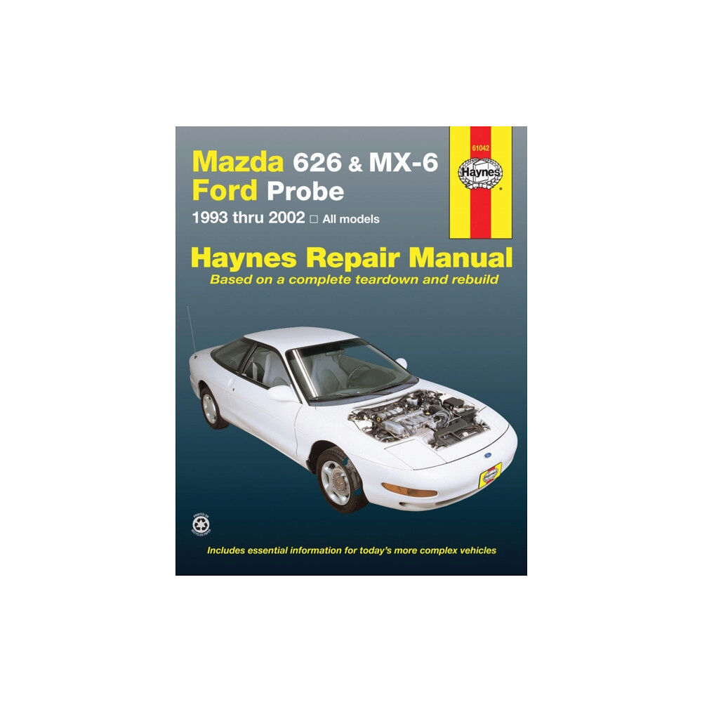 Haynes Publishing Mazda 626, MX-6 & Ford Probe covering Mazda 626 (93-02), Mazda MX-6 & Ford Probe (93-97) Haynes Repair Manual (USA) (häf...