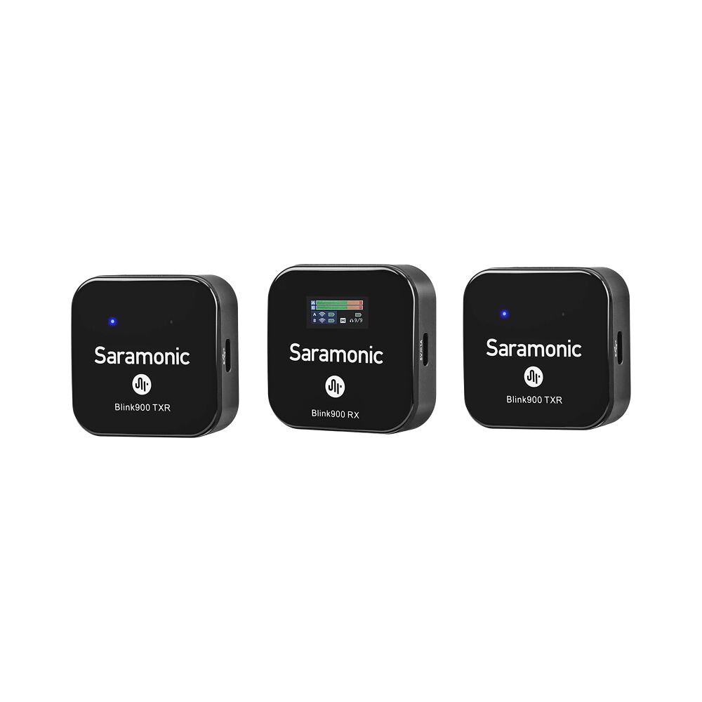 SARAMONIC Saramonic Blink 900 B2R 2.4G WIRELESS Microphone Kit with recording function & charging box