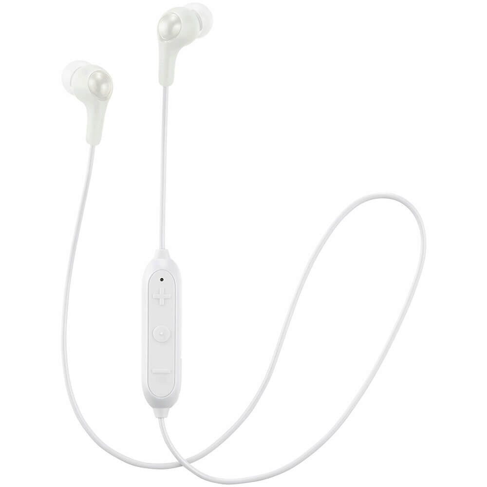 JVC Hörlur FX9BT Gumy In-Ear Trådlös Mic Vit