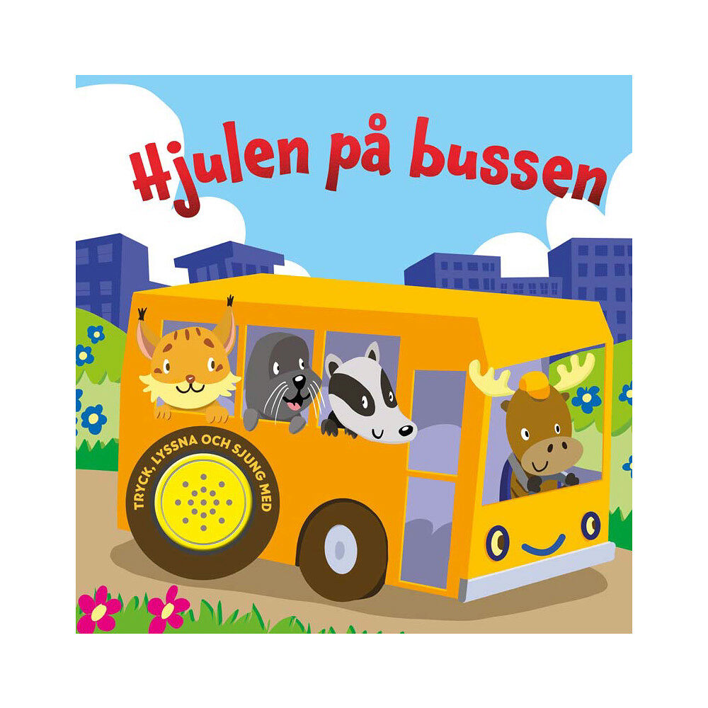 Tukan Förlag Hjulen på bussen (bok, board book)