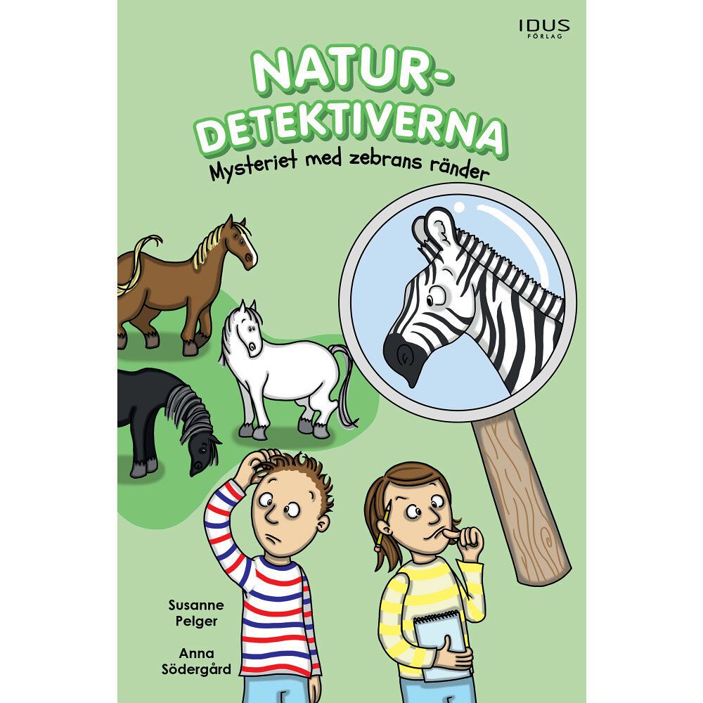 Susanne Pelger Mysteriet med zebrans ränder (inbunden)