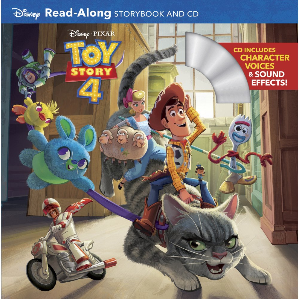 Disney Toy Story 4 ReadAlong Storybook and CD (häftad, eng)