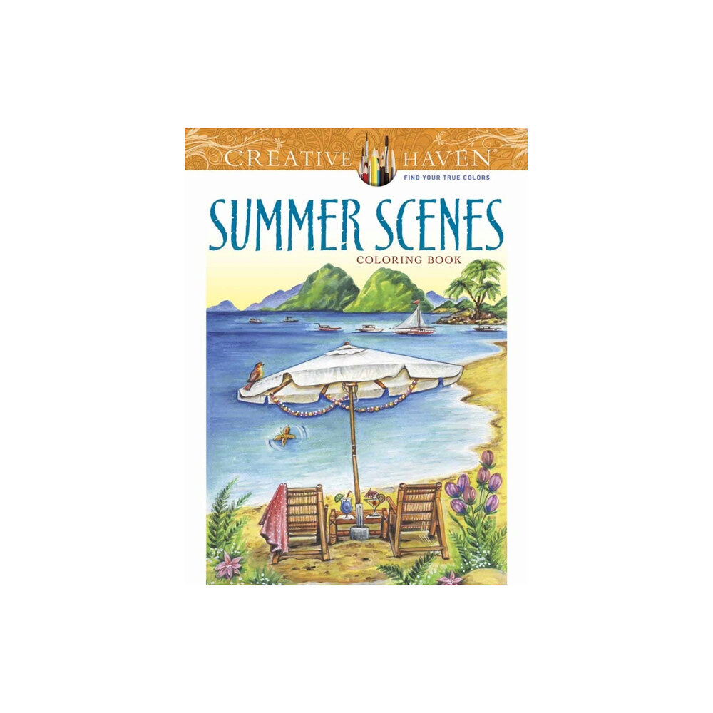 Dover publications inc. Creative Haven Summer Scenes Coloring Book (häftad, eng)