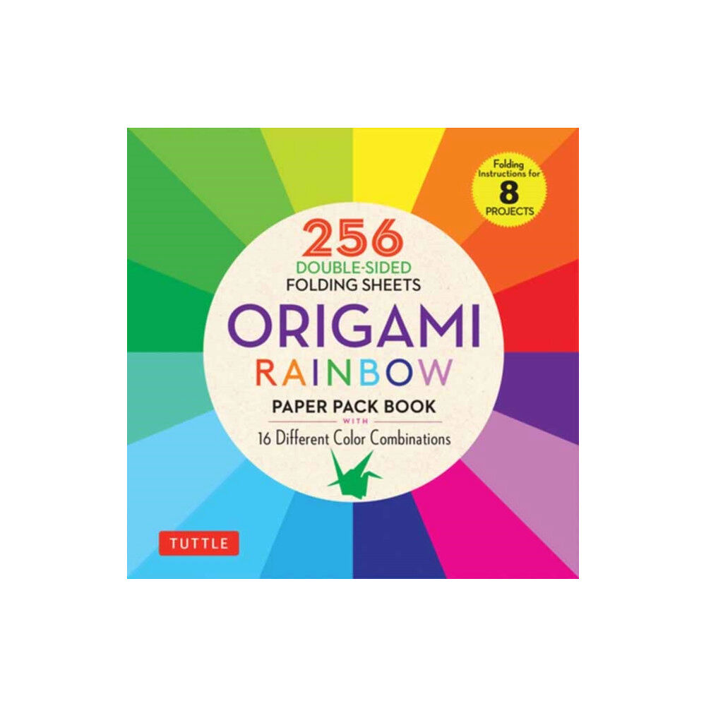 Tuttle Publishing Origami Rainbow Paper Pack Book (häftad, eng)