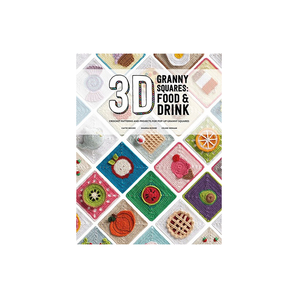 David & Charles 3D Granny Squares: Food and Drink (häftad, eng)