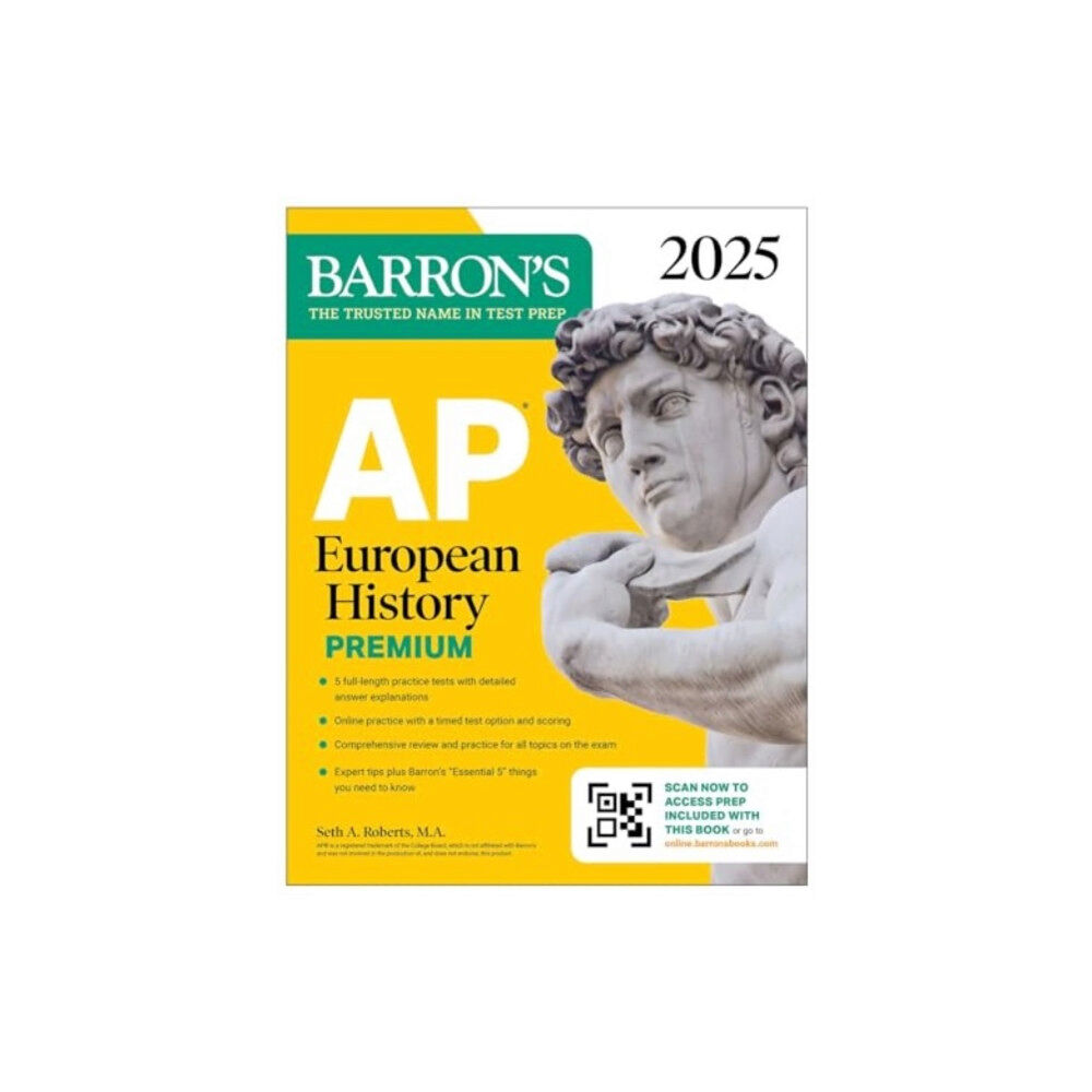 Kaplan Publishing AP European History Premium, 2025: Prep Book with 5 Practice Tests + Comprehensive Review + Online Practice (häftad, eng...