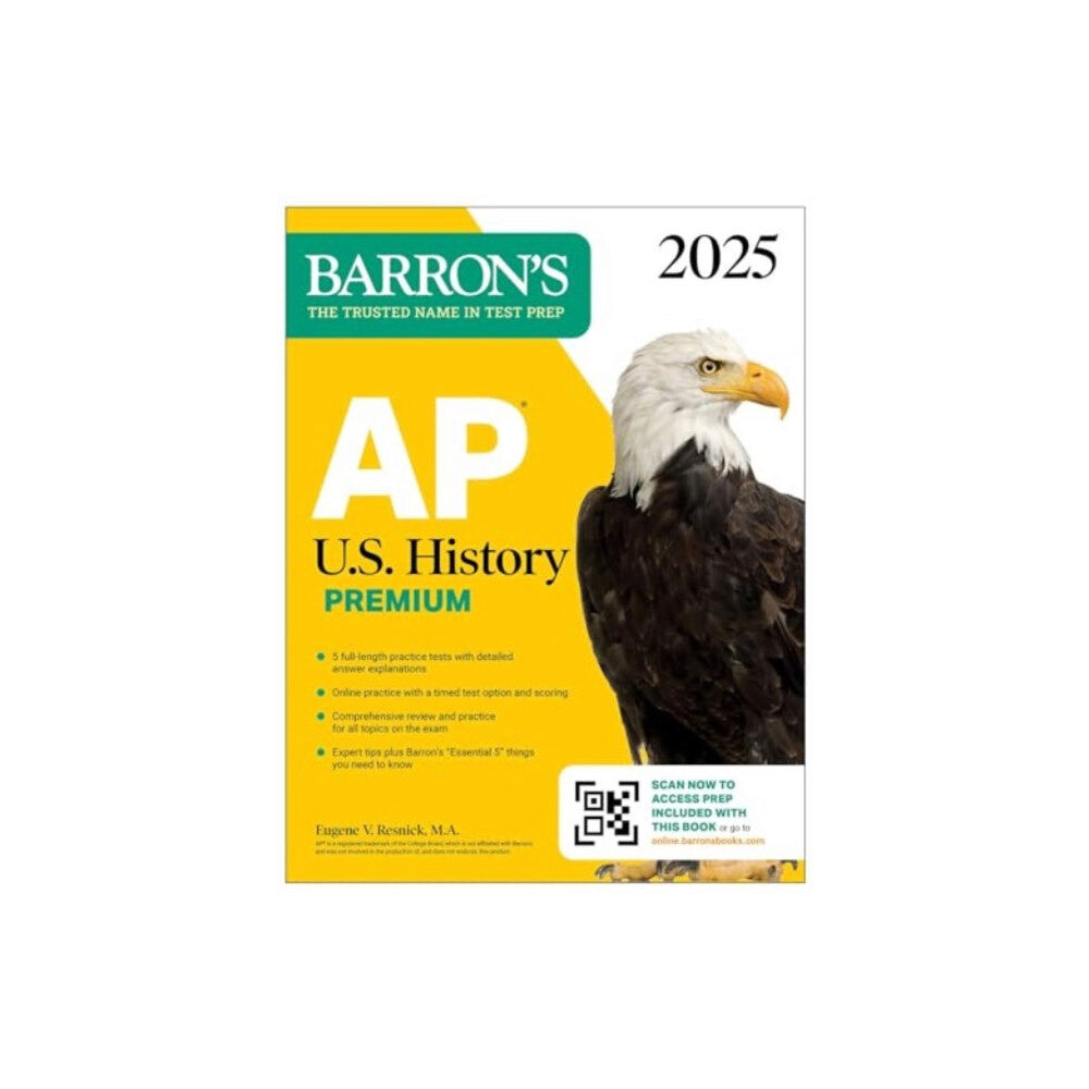 Kaplan Publishing AP U.S. History Premium, 2025: Prep Book with 5 Practice Tests + Comprehensive Review + Online Practice (häftad, eng)