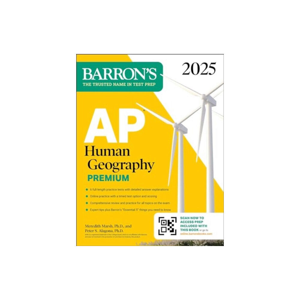 Kaplan Publishing AP Human Geography Premium, 2025: Prep Book with 6 Practice Tests + Comprehensive Review + Online Practice (häftad, eng)