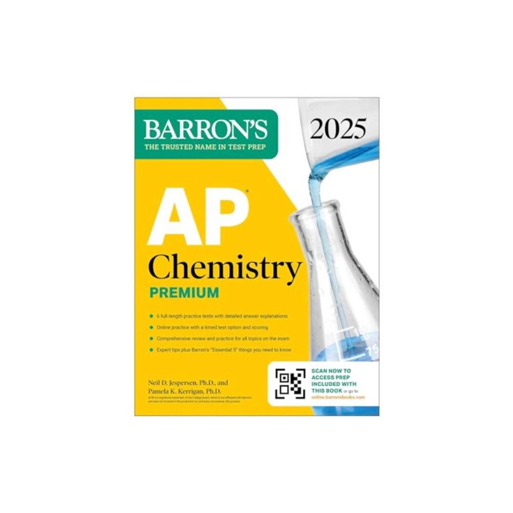 Kaplan Publishing AP Chemistry Premium, 2025: Prep Book with 6 Practice Tests + Comprehensive Review + Online Practice (häftad, eng)