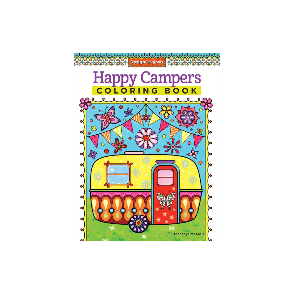 Design Originals Happy Campers Coloring Book (häftad, eng)