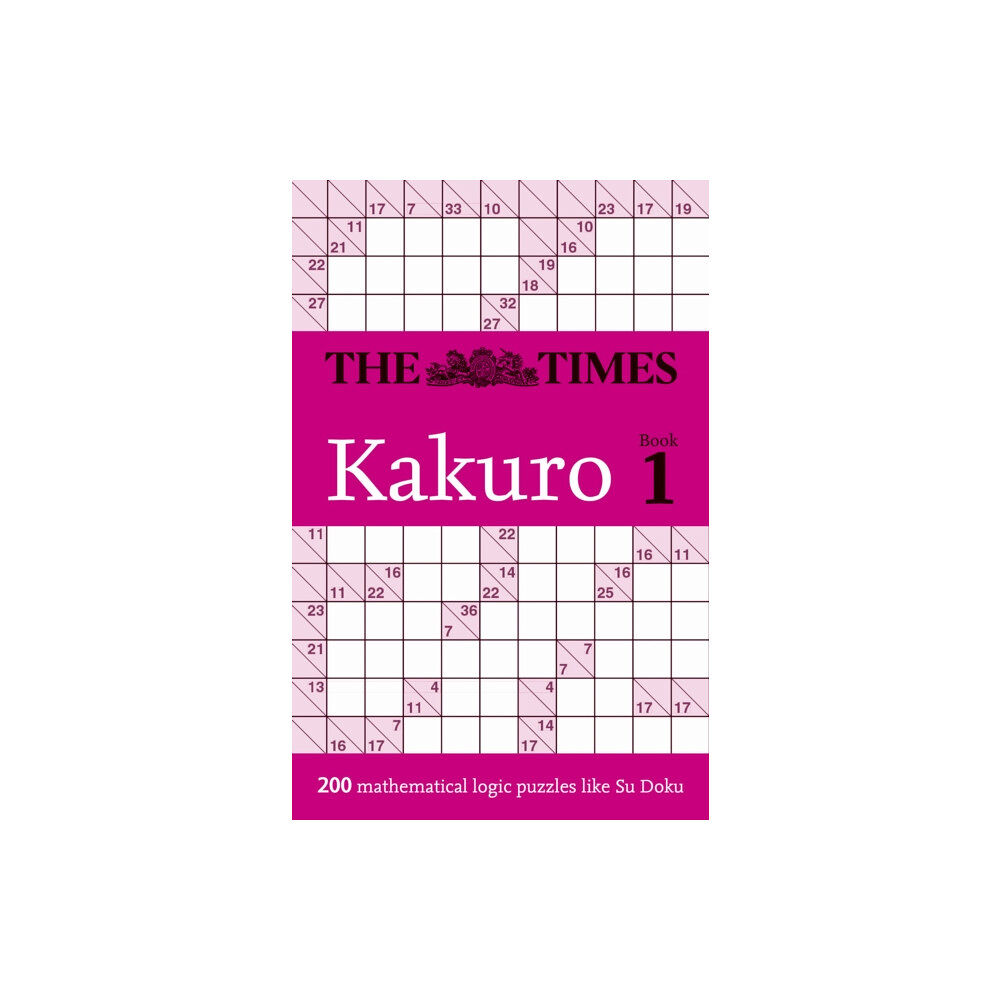 HarperCollins Publishers The Times Kakuro Book 1 (häftad, eng)