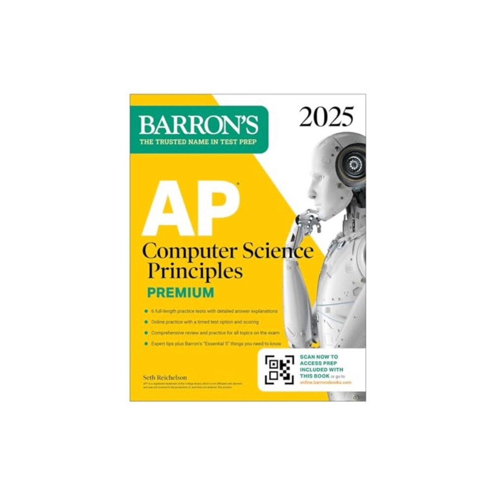 Kaplan Publishing AP Computer Science Principles Premium, 2025: Prep Book with 6 Practice Tests + Comprehensive Review + Online Practice (...