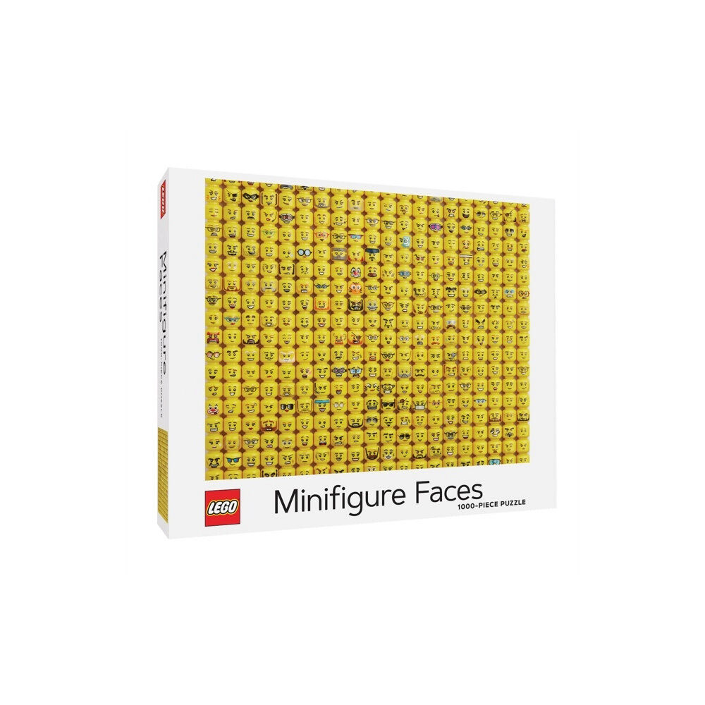 MacMillan Ltd NON Books Lego Minifigure Faces 1000-Piece Puzzle