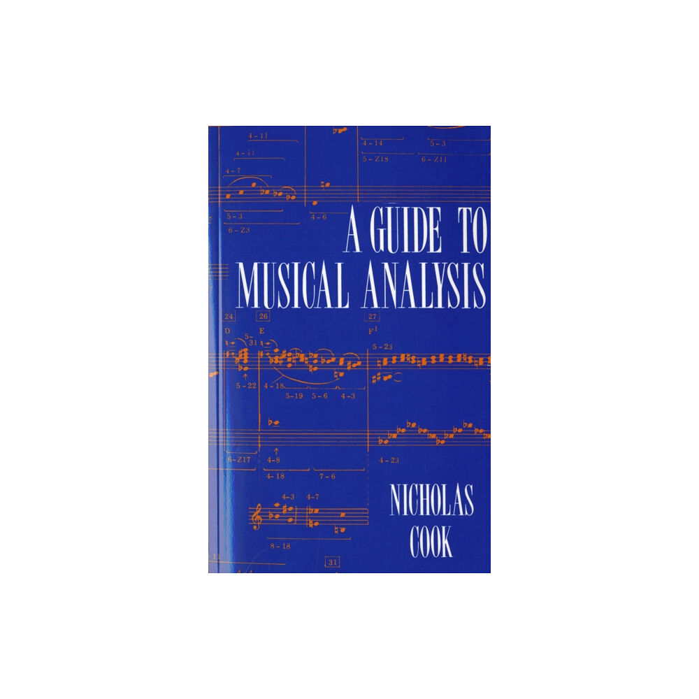 Oxford University Press A Guide to Musical Analysis (häftad, eng)