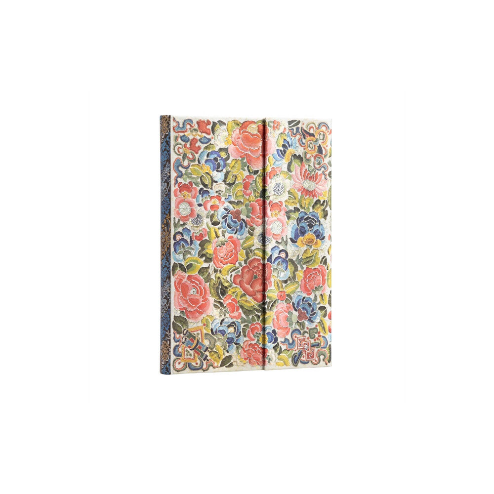 paperblanks Pear Garden (Peking Opera Embroidery) Midi Lined Hardcover Journal (inbunden, eng)