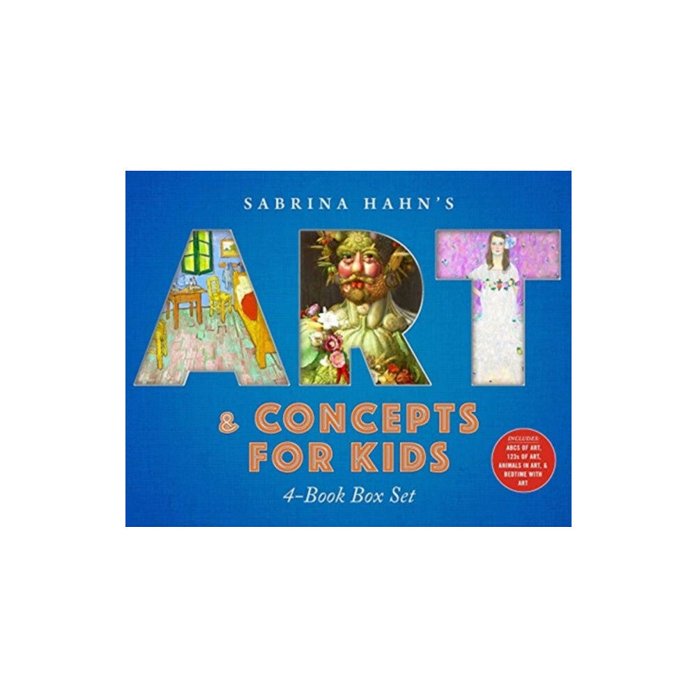 Skyhorse Publishing Sabrina Hahn's Art & Concepts for Kids 4-Book Box Set (inbunden, eng)