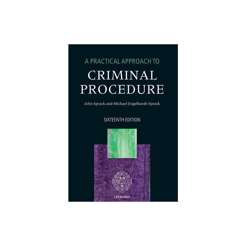 Oxford University Press A Practical Approach to Criminal Procedure (häftad, eng)