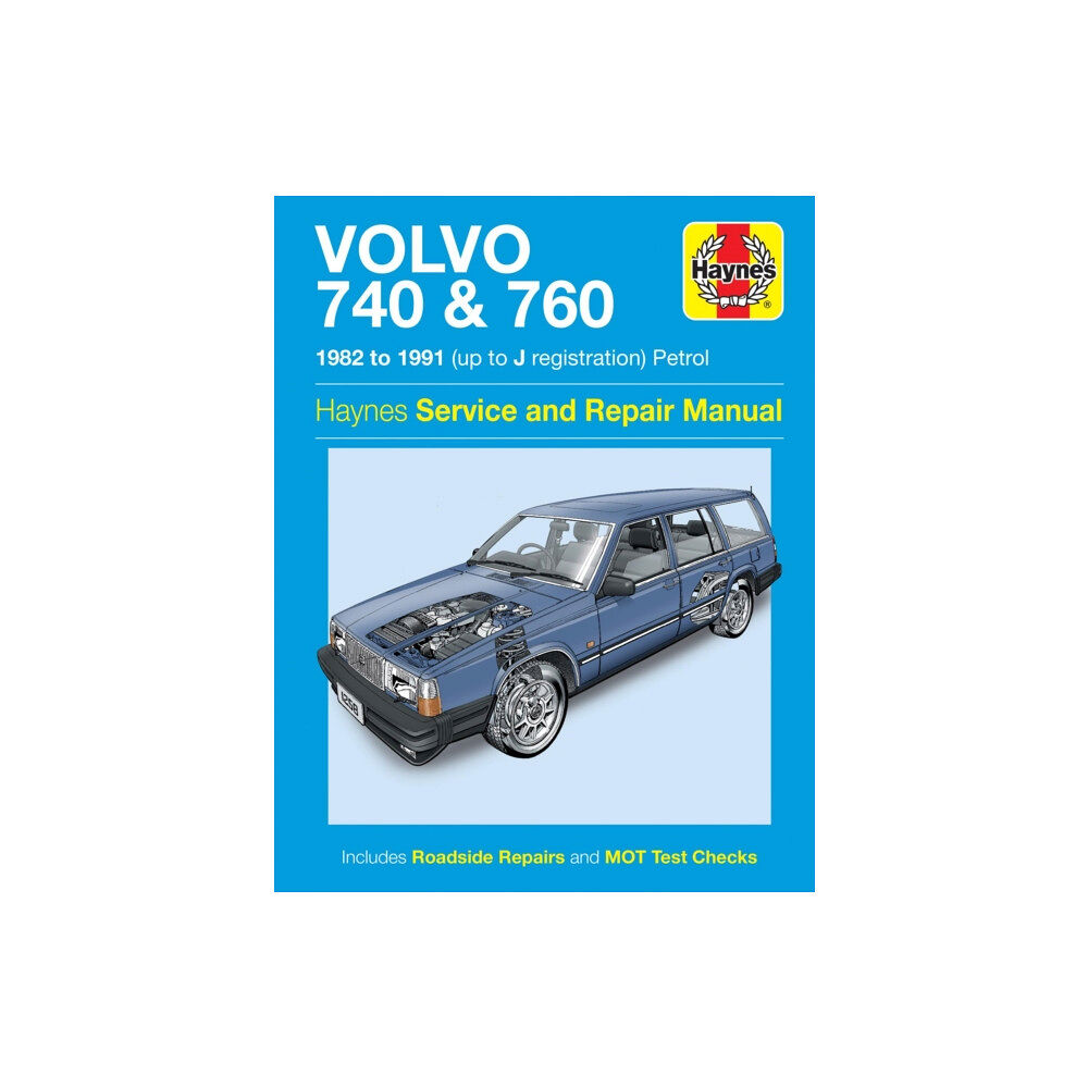 Haynes Publishing Group Volvo 740 & 760 Petrol (82 - 91) Haynes Repair Manual (häftad, eng)