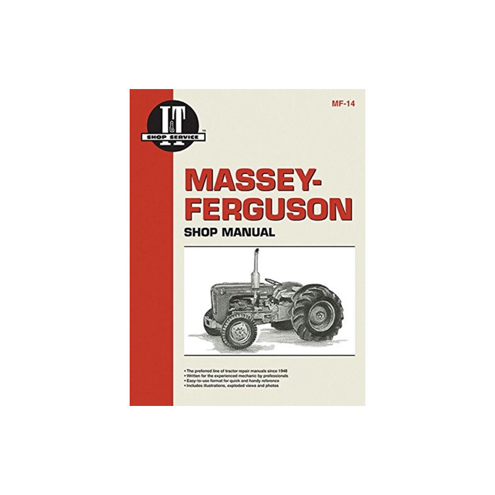 Haynes Publishing Group Massey-Ferguson Model MF35 & TO35 Diesel & MF35-MF202 & TO35 Gasoline Tractor Service Repair Manual (häftad, eng)