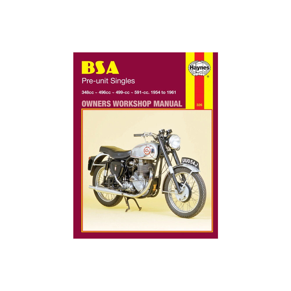 Haynes Publishing Group BSA Pre-unit Singles (54 - 61) Haynes Repair Manual (häftad, eng)