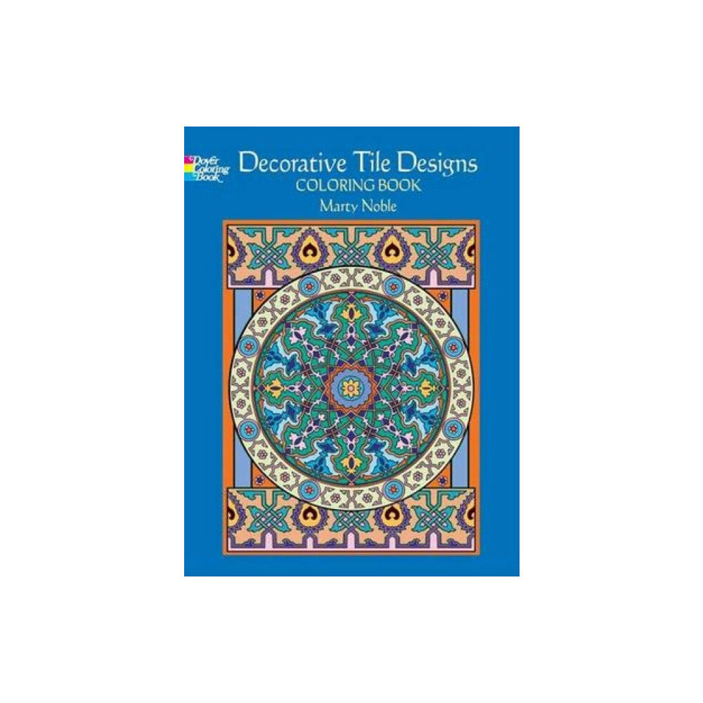 Dover publications inc. Decorative Tile Designs Coloring Book (häftad, eng)