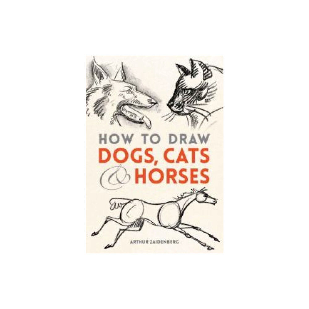 Dover publications inc. How to Draw Dogs, Cats, and Horses (häftad, eng)