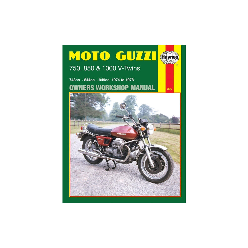 Haynes Publishing Group Moto Guzzi 750, 850 & 1000 V-Twins (74 - 78) (häftad, eng)