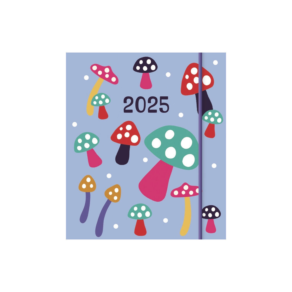 Carousel Calendars Mushrooms Square Pocket Diary 2025 (häftad, eng)