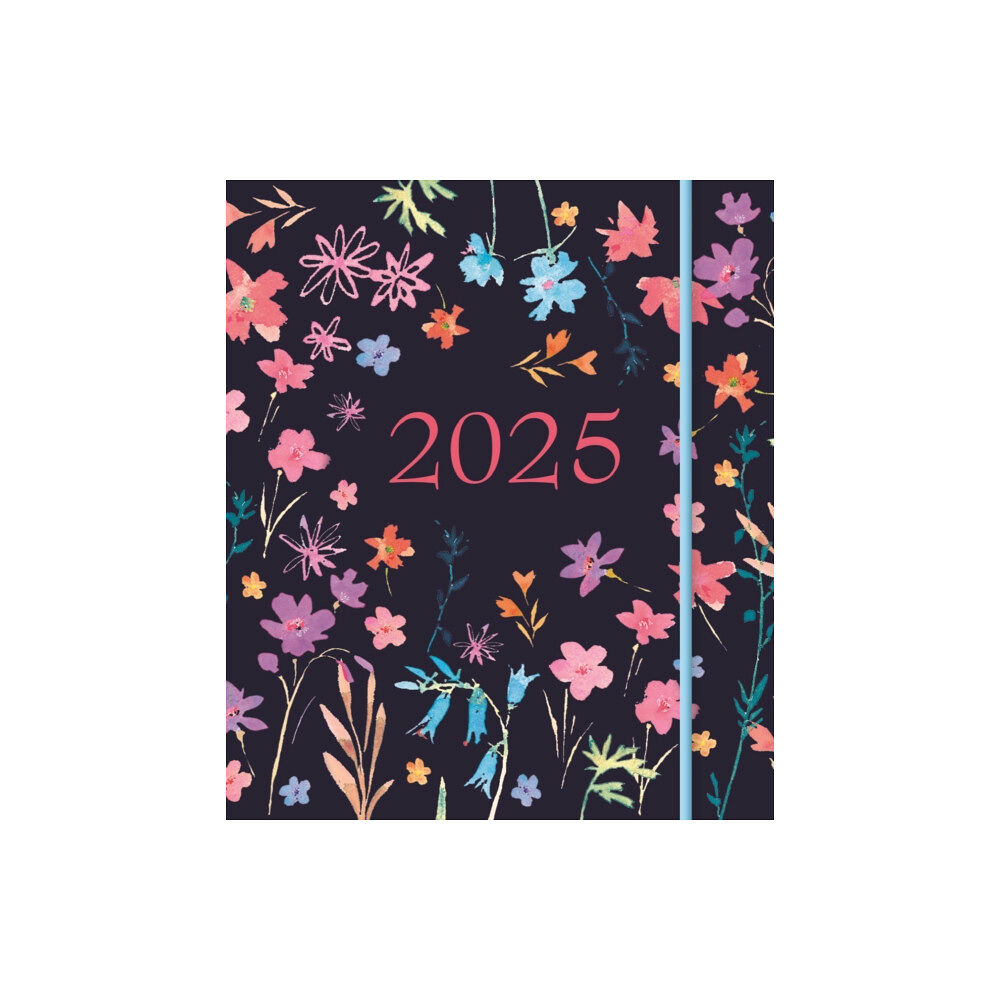 Carousel Calendars Floral Square Pocket Diary 2025 (häftad, eng)