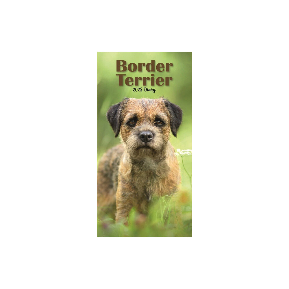 Carousel Calendars Border Terriers Slim Diary 2025 (häftad, eng)