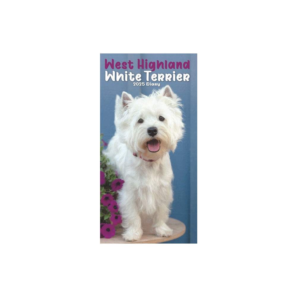 Carousel Calendars West Highland White Terriers Slim Diary 2025 (häftad, eng)