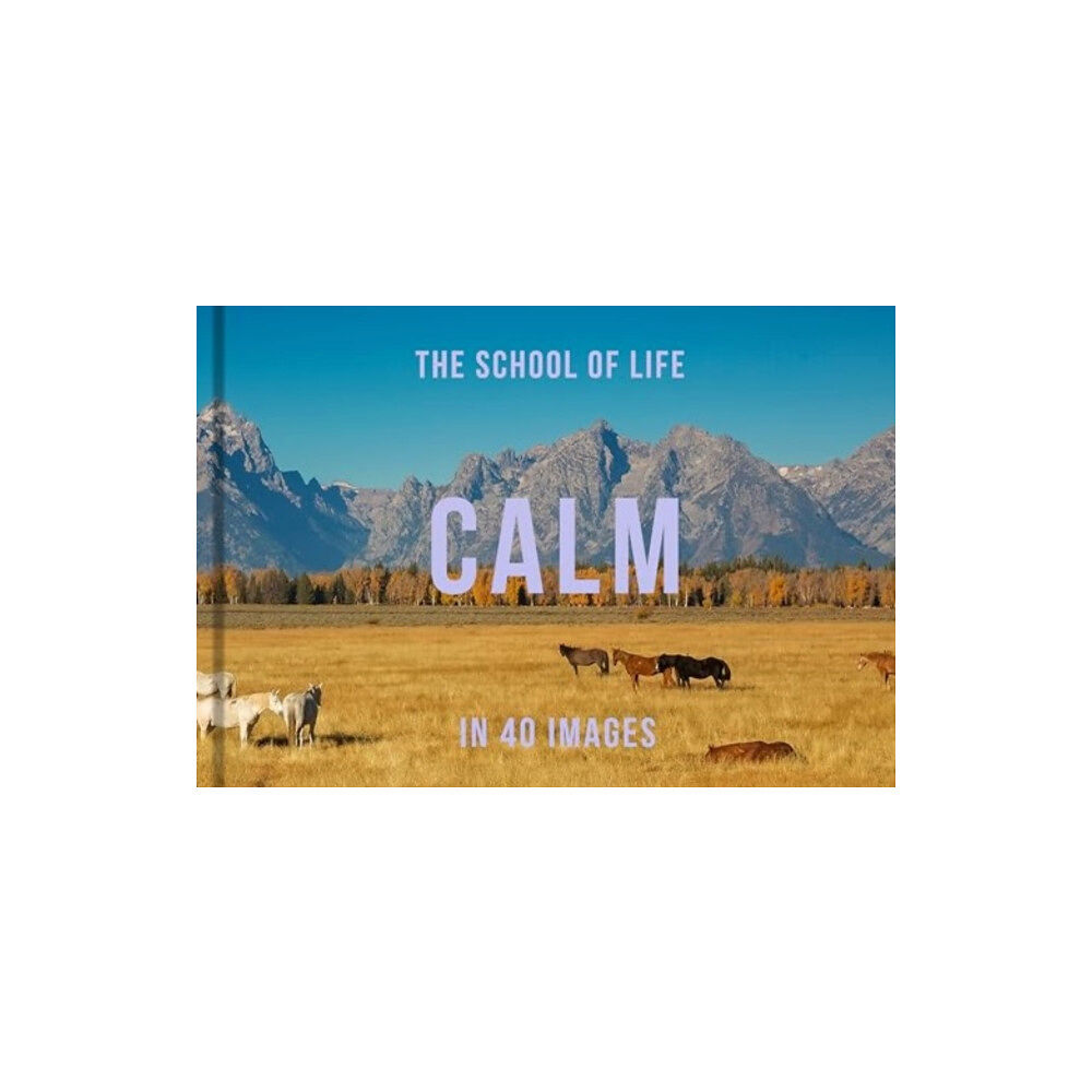 The School of Life Press Calm in 40 Images (inbunden, eng)