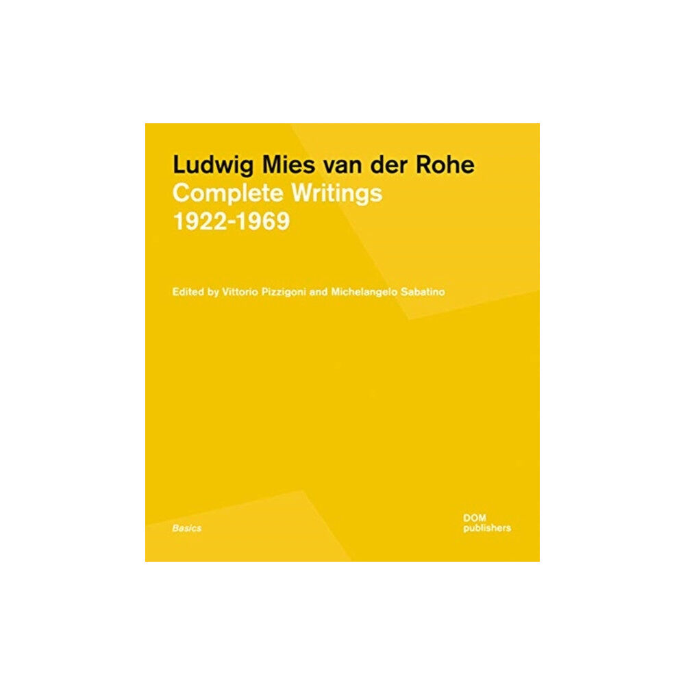 DOM Publishers Ludwig Mies van der Rohe (häftad, eng)