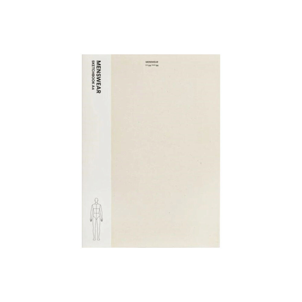 Fashionary International Limited Fashionary Menswear Sketchbook A4 (inbunden, eng)