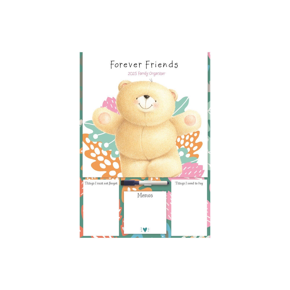 Carousel Calendars Forever Friends Mum's Deluxe Planner A3 Calendar 2025 (häftad, eng)