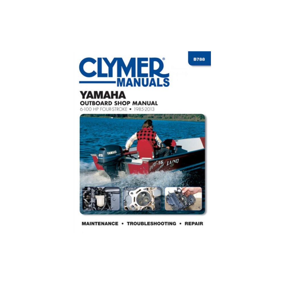 Haynes Publishing Group Yamaha 6-100 Hp Clymer Outboard Motor Repair Manual (häftad, eng)