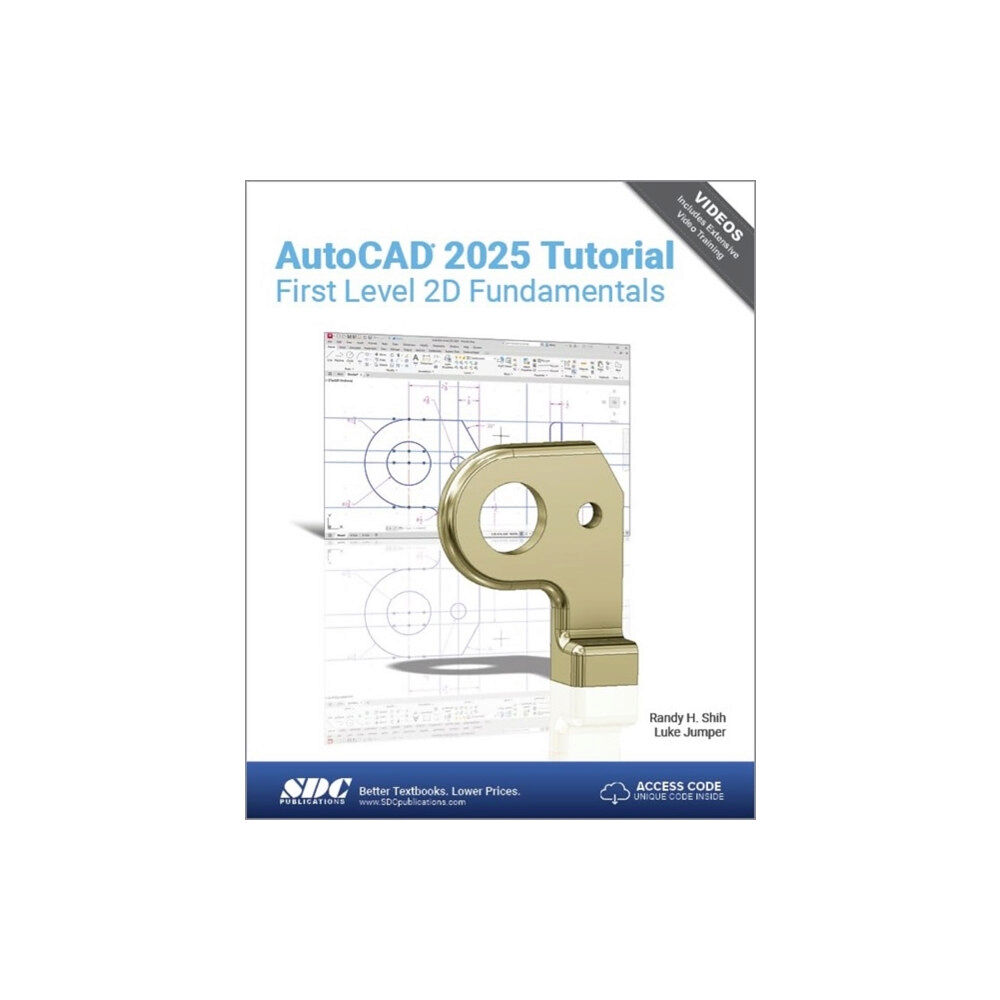 SDC Publications AutoCAD 2025 Tutorial First Level 2D Fundamentals (häftad, eng)