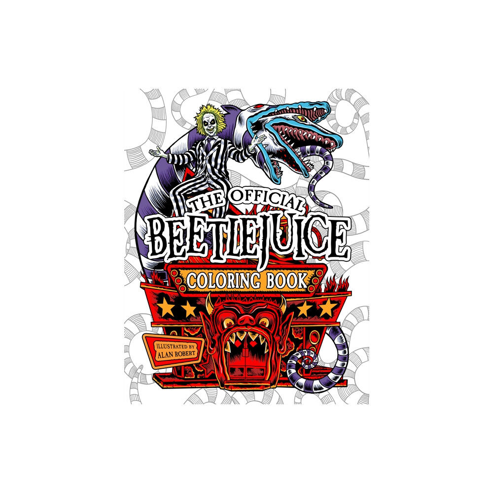 Insight Editions Beetlejuice: The Official Coloring Book (häftad, eng)