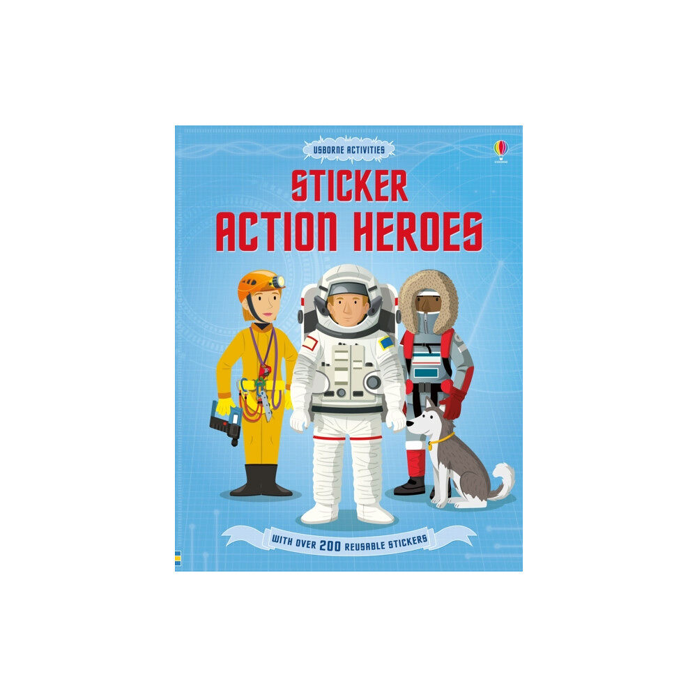 Usborne Publishing Ltd Sticker Action Heroes (häftad, eng)