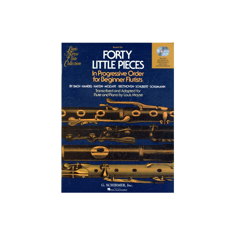 Hal Leonard Corporation Forty Little Pieces (Book/Online Audio) (häftad, eng)