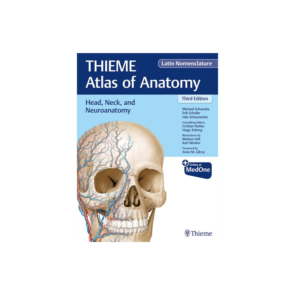 Thieme Medical Publishers Inc Head, Neck, and Neuroanatomy (THIEME Atlas of Anatomy), Latin Nomenclature (inbunden, eng)