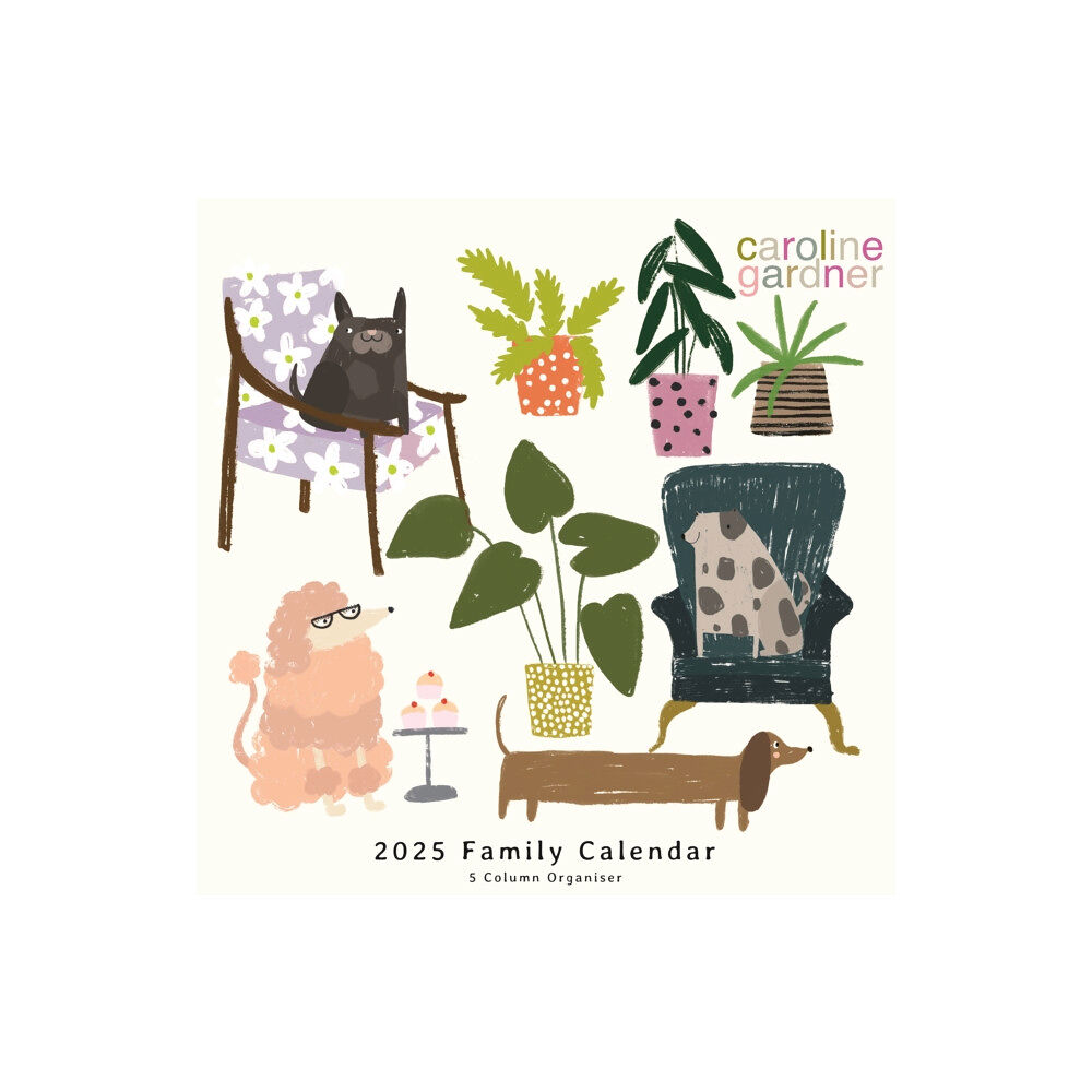 Portico Designs Ltd Caroline Gardner, Dogs Planner Wall Calendar 2025 (häftad, eng)