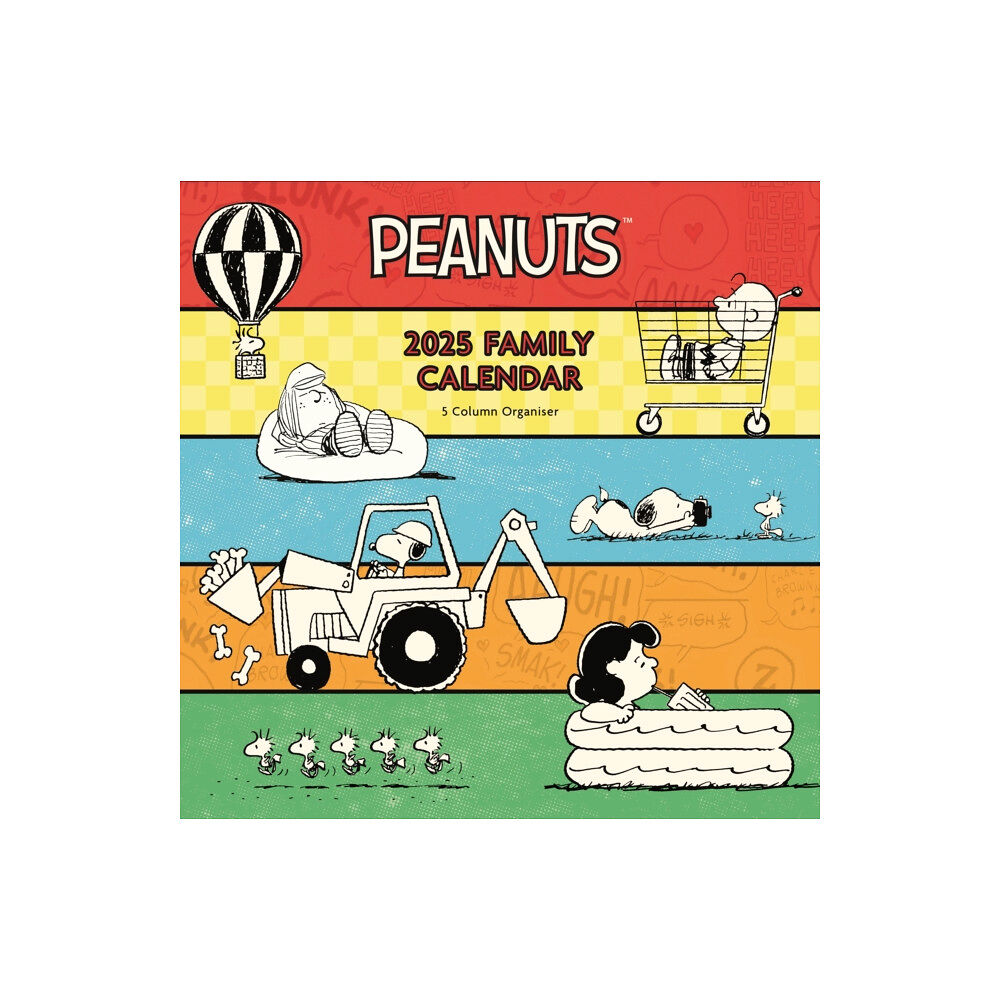 Portico Designs Ltd Peanuts Planner Wall Calendar 2025 (häftad, eng)