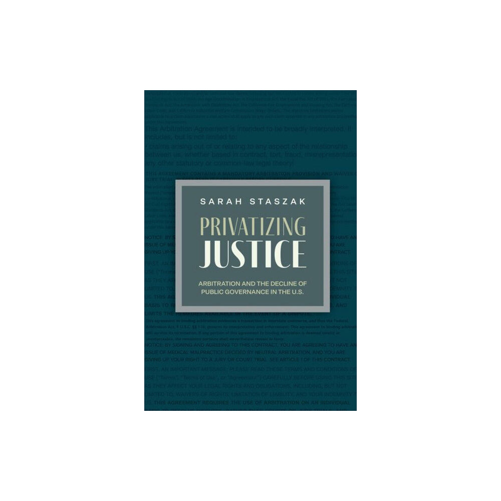 Oxford University Press Inc Privatizing Justice (häftad, eng)